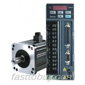 Delta 400W 0.4KW B2 Series Servo System (Drive + Motor) ASD-B2-0421-B + ECMA-C20604PS New 