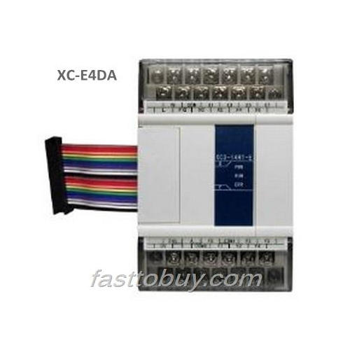 Xinje XC Series PLC I/O Expansion Analog Module XC-E4DA 12-bit High Precision Analog Output New Free shipping