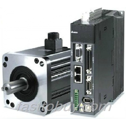 Delta 750W 0.75KW A2 Series Servo System (Drive + Motor) ASD-A2-0721-F + ECMA-C10807PS New