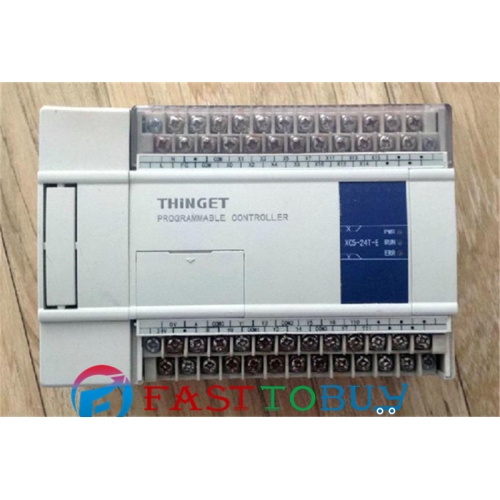 PLC CPU AC220V 14 DI PNP 10 DO Transistor XC5-24T-E XINJE with Programming Cable New