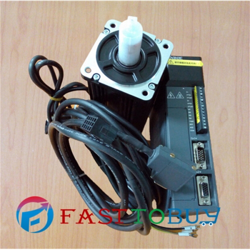 MS-80ST-M02430BZ-20P7+DS3-20P7-PQA 220V AC 0.75KW 2.39NM 3000rpm Brake AC Servo Motor Drive kits with 3M cable