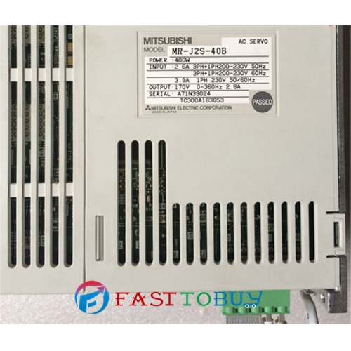 HC-KFS43+MR-J2S-40B 200V 2.3A 400W 1.3NM 3000rpm AC servo motor Drive Kit with 3M Cable New