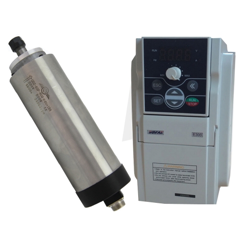 800w ER11 220VAC Air cooled CNC Spindle Motor + 1.5KW VFD inverter + 65mm Bracket for CNC Engraving Machine 800w ER11 220VAC Air cooled CNC Spindle Motor + 1.5KW VFD inverter + 65mm Bracket for CNC Engraving Machine