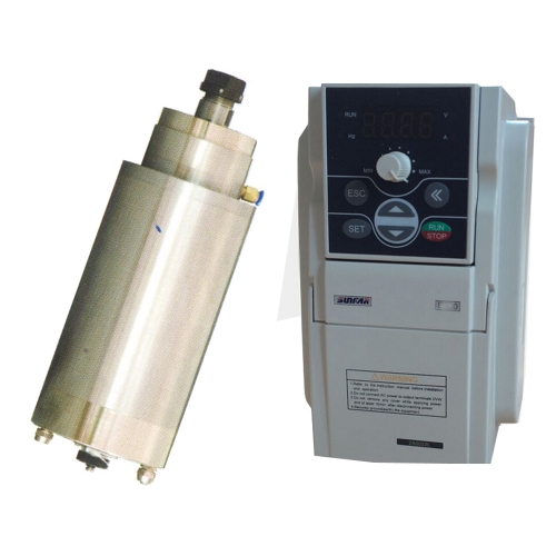 GDZ400+E300-2S0015L 400w 3.175mm 110VAC Nature cooled spindle motor&Sunfar VFD inverter CNC GDZ400+E300-2S0015L 400w 3.175mm 110VAC Nature cooled spindle motor&Sunfar VFD inverter CNC