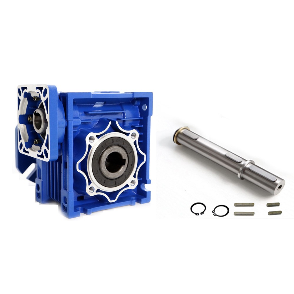 Ratio 15:1/20:1/30:1/40:1/50:1/60:1/100:1 HMRV063 Worm-Gear Reducer NEMA52 for Servo/Stepper Motor