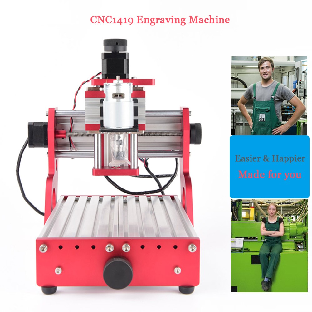 Wood Router Engraver CNC1419 110VAC-240AC Wood Engraving Machine for Wood/Acrylic/PCB