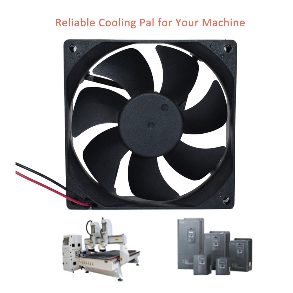 Kitchen Toilet Exhaust Fans DC12V 70*70*25mm 2Pin Heatsink  4000RPM for Electronic Equipment Cooling